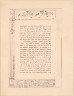 Umrahmung zu "Amor und Psyche", Blatt 15