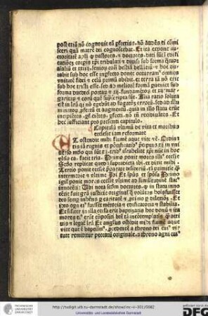 Capitulum ultimum de vita et moribus ecclesie iam reformate.