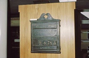 Heimatmuseum: Ausstellungsobjekt