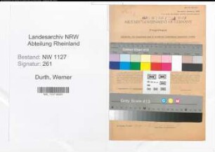 Entnazifizierung Werner Durth , geb. 16.11.1905 (Kaufmann)