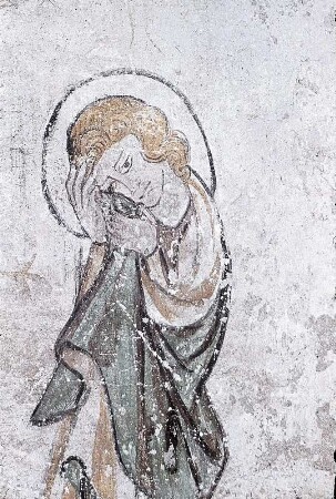 Maria und Johannes unter dem Kreuz