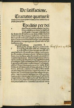 Tractatus quartus secunde partis principalis de satisfactione.