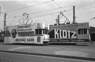 Werbung zur Oberbürgermeisterwahl 1952.