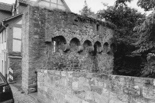 Obernhäuser Tor (Stadtbefestigung); Gelnhausen, Burgstraße