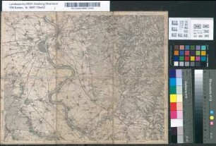 [Topographische Karte 1 : 80.000 von Rheinland und Westfalen-Generalstabskarte -]. Cöln. [42]. LF 24°30' B 50°45'. Aufgenommen vom Kgl. Preuss. Generalstab 1844 u. 45