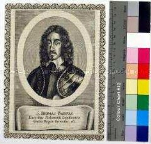 Porträt des englischen Generals Thomas Fairfax, 3. Lord Fairfax of Cameron