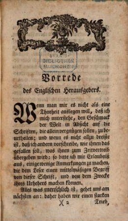 Die Geschichte der Clarissa, eines vornehmen Frauenzimmers, 3
