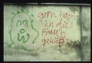 gern hab' ich die Frau'n geküßt