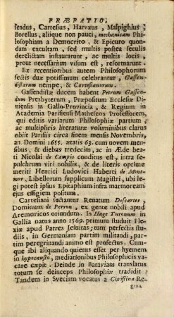 Institutiones Philosophicae : Ad Faciliorem Veterum, ac Recentiorum Philosophorum Lectionem Comparatae, 1. Complectens Logicam, & Metaphysicam
