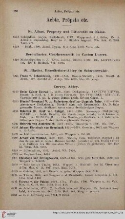 Aebte, Pröpste etc. (Nr. 6218 - 6307)