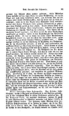 Bell-Lancaster'sche Lehrweise
