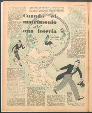 Cuando el matrimonio es una lotería