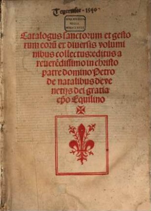 Catalogus Sanctorum et gestorum eorum