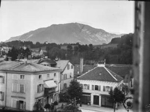 Ortsansicht : Ansicht eines Ortes, vermutlich in den Alpen