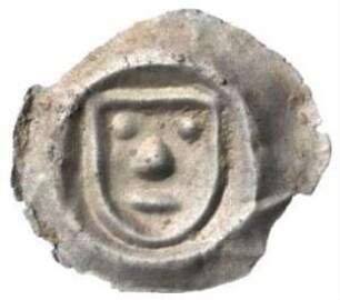 Fundmünze, Brakteat, Hohlpfennig, 1270 - 1308