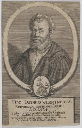 Bildnis des Iacobus Glenterus