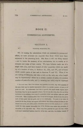 Book II. Commercial Arithmetic.