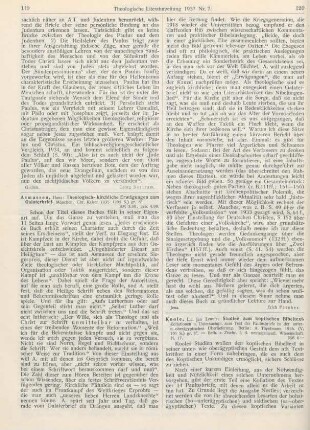 120-121 [Rezension] Koole, Jan L., Studien zum koptischen Bibeltext