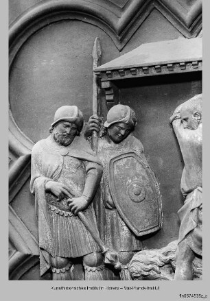 Türreliefs : Szenen Johannes' des Täufers : Enthauptung des Johannes