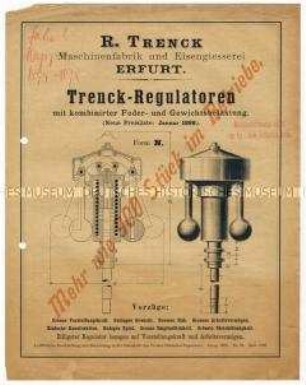 Regulatoren für Dampfmaschinen