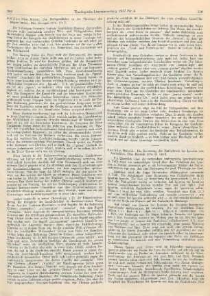 309-310 [Rezension] Müller, Hans Martin, Die Heilsgeschichte in der Theologie des jungen Luther