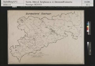 Sachsen, Verwaltungsstruktur