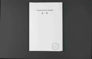 Maximilian II. ersucht Herzog Christoph von Württemberg, die in Frankfurt erschienene Schandschrift "Die Nachtigall" zu konfiszieren.