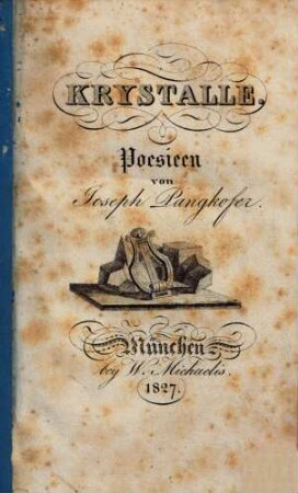 Krystalle : Poesieen