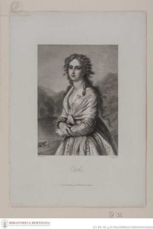 Porträt von Ottilie Goethe