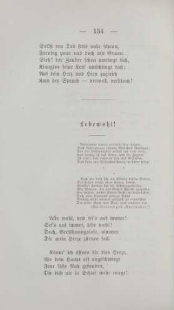 Lebewohl!