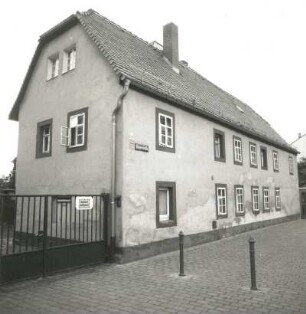 Dresden-Pieschen, Bürgerstraße 65. Wohnhaus (2. H. 18. Jh./1. H. 19. Jh.). Straßenansicht