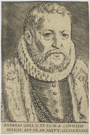 Bildnis des Andreas Gaill