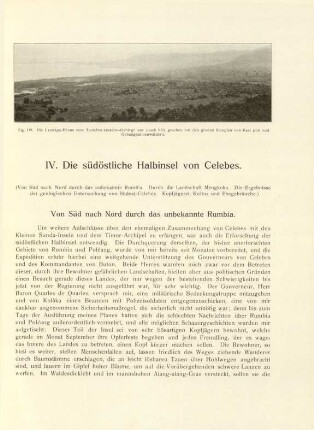 IV. Die südöstliche Halbinsel von Celebes