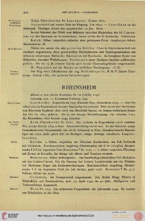 ⟦Rheinsheim⟧