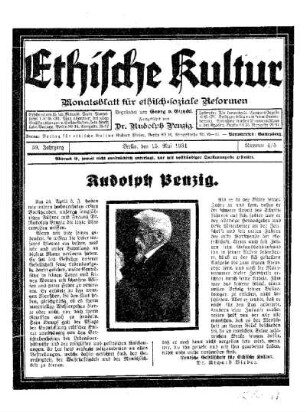 Rudolph Penzig : Nachruf
