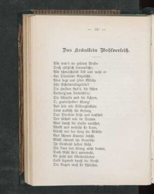 Das Kräutlein Wohlverleih