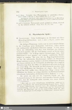 17. Physiologische Optik