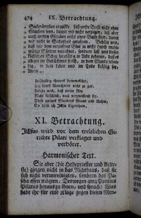 Harmonischer Text.