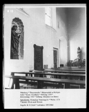 Bürgerspital zum Heiligen Geist — Spitalkirche & Ehemalige Totenkapelle