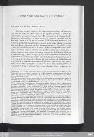 España Y Los Habitantes De Estambul