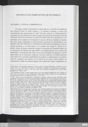 España Y Los Habitantes De Estambul