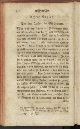 Achtes Kapitel. Von dem Jucken der Gebärmutter.
