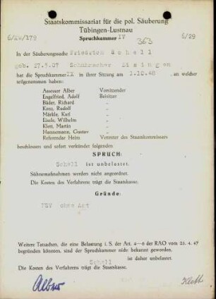 Schell, Friedrich
