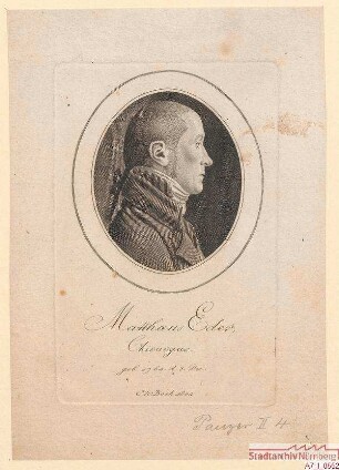 Matthaeus Eder, Chirurg; geb. 3. Dezember 1764