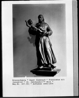 Franziskus mit Jesuskind