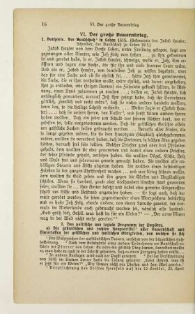 VI. Der große Bauernkrieg