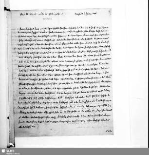 4,100: Briefe Fr. Jacobs an Böttiger - Mscr.Dresd.h.37,4˚,Bd.100