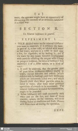 Section II. On Mineral Substances in general