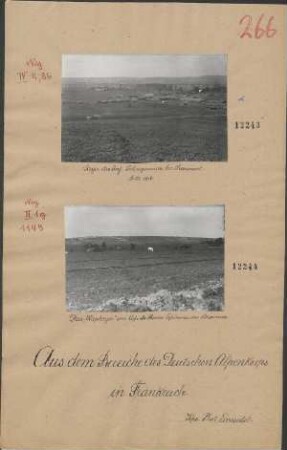 Lager des Inf.-Leibregiments bei Chaumont
