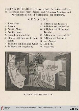 Gemälde (Nr.1-16)